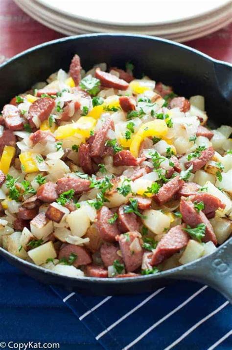 Good Bread Good Meat Good God Lets Eat Easy Smoked Sausage Hash