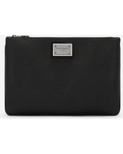 Dolce And Gabbana Pouches And Wristlets For Men Online Sale Up To 79