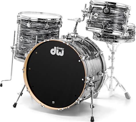 Dw Drums Finish Ply Maple Ringo Starr Configuration Black Oyster