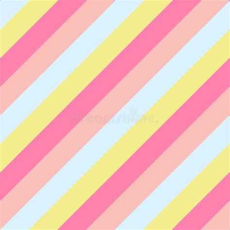Abstract Colorful Diagonal Stripe Lines Background Seamless Pattern