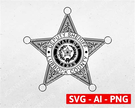 Lubbock County Texas Sheriff Department Badge Tx Deputy Etsy In 2021