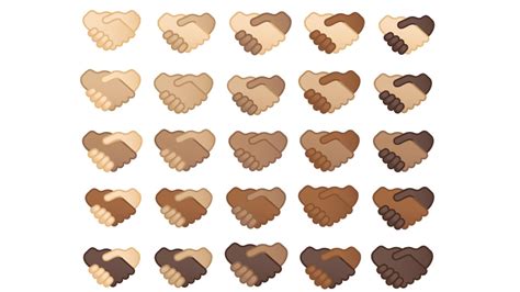 Heres The Multi Skin Tone Handshake Emoji That Could Have Arrived This