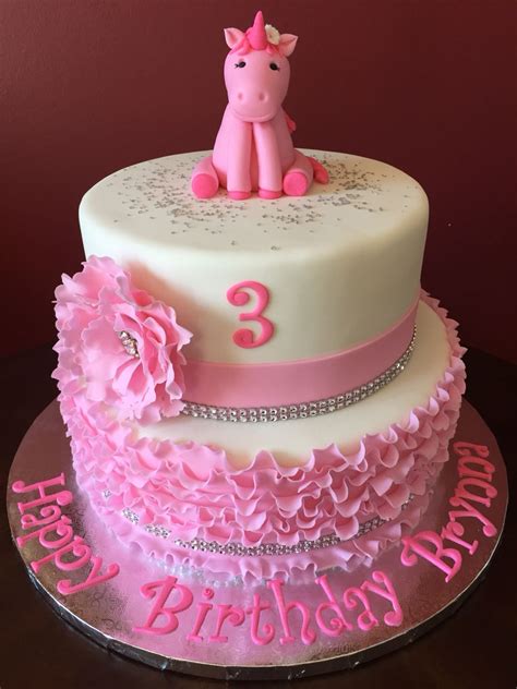I've shared resources, tips, and recipes that helped me make this cake easier and faster! Pink Unicorn Birthday Cake | Cake, Unicorn birthday cake ...
