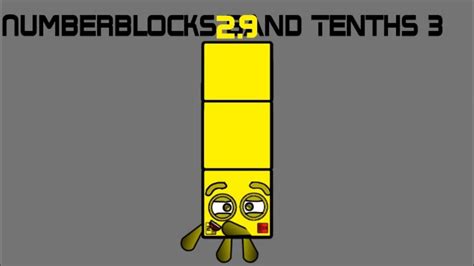 Numberblocks Band Tenths 3 Youtube