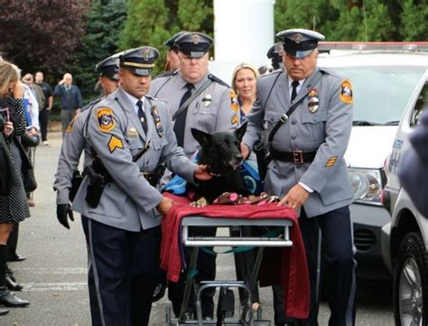 Holmdel Police Department Says Emotional Goodbye To Decorated K 9