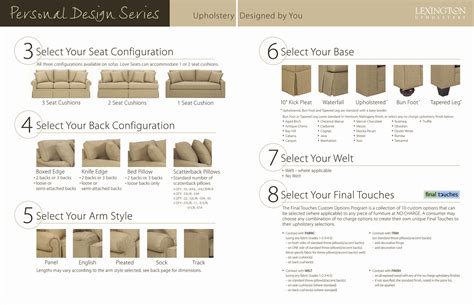 Lexington Personal Design Series Customizable Upholstered Bennett