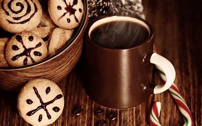 Coffee Christmas Cookies Holiday Mug Wallpapers Lemon