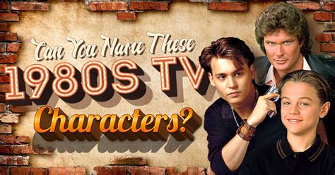 Can You Name These 1980s Tv Characters