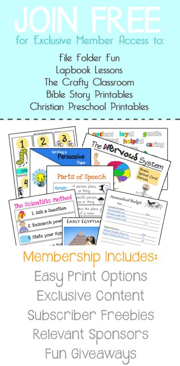 Subscribe For Member Exclusives The Crafty Classroom Writing