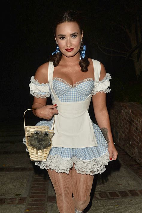 Demi Lovato Dressed As A Sexy Dorothy Gale 04 Gotceleb