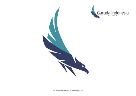 Garuda Indonesia Logo Bird Created By Dm Rachmath Logo Branding Logo