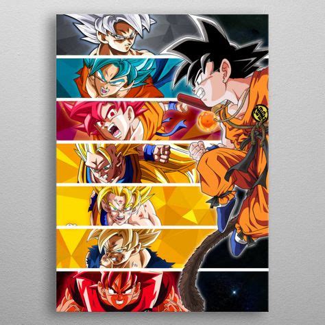 The first game, dragon ball z supersonic warriors was developed by arc system works and cavia and was released for the game boy advance on june 22, 2004. Project Goku 2 Anime & Manga Poster Print | metal posters | Desenho de anime, Desenhos de anime ...