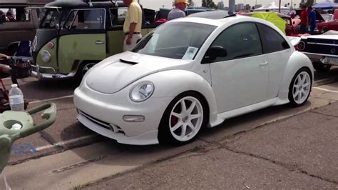 2000 Volkswagen New Beetle Customized In Cool White Youtube