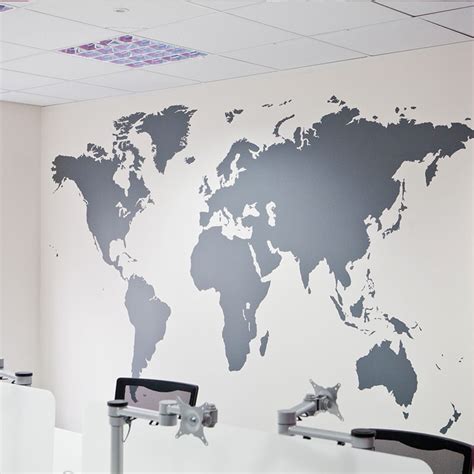 Large World Map World Maps