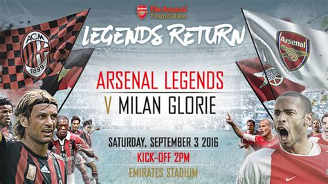 Arsenal Legends - ticket selling fast | News | Arsenal.com