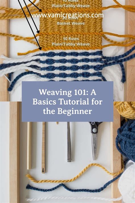 Weaving 101 A Basics Tutorial For The Beginner In 2022 Weaving