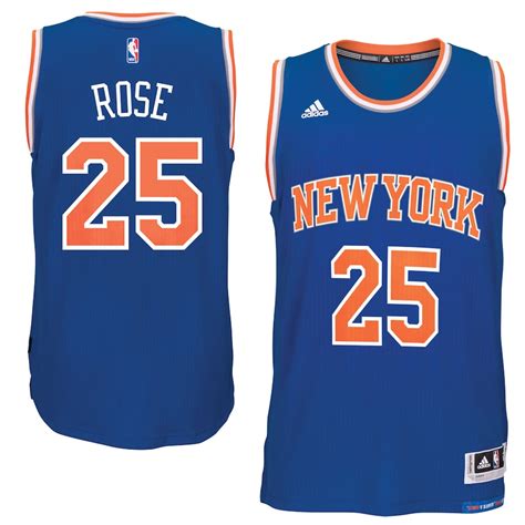 Shop new york knicks jerseys in official swingman and knicks city edition styles at fansedge. adidas Derrick Rose New York Knicks Royal climacool Road ...