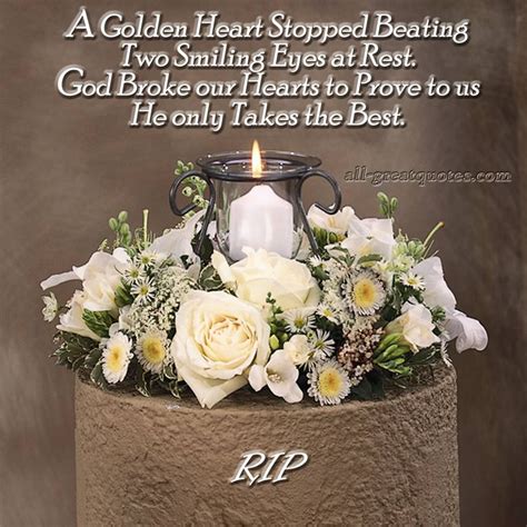 We did not find results for: He Only Takes The Best | Sympathy card messages, Condolence messages, Sympathy flowers