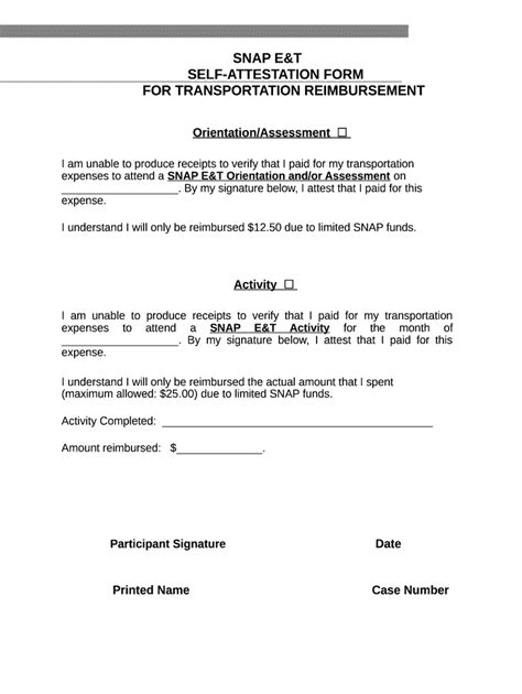 Self Attestation Fill Out And Sign Online Dochub