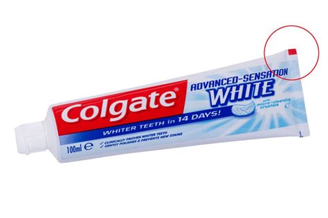 People Think The Coloured Square On Toothpaste Is A Secret Code Here