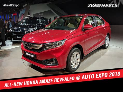 Honda Amaze At Auto Expo 2018first Look