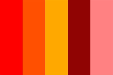 Redness Color Palette Red Colour Palette Color Palette Color Schemes
