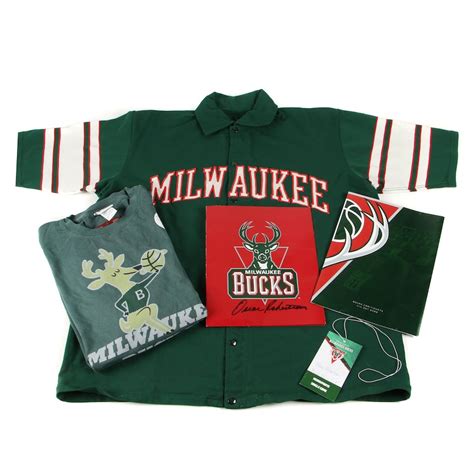 1985 Milwaukee Bucks Legends Game Warm Up Jacket And More Ebth