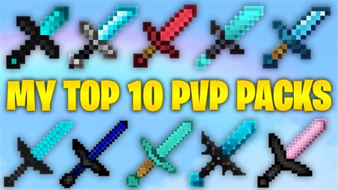 My Top 10 Best Pvp Texture Packs 189 Youtube