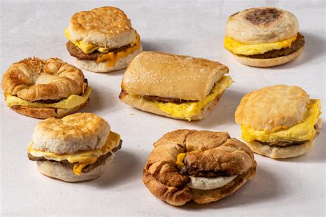 The Best Fast Food Breakfast Sandwiches Ranked