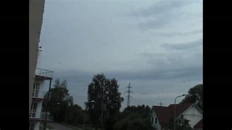 Thunderstorm Timelapse 11062010 Riga Latvia Youtube