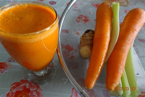 juice carrot celery ginger recipe