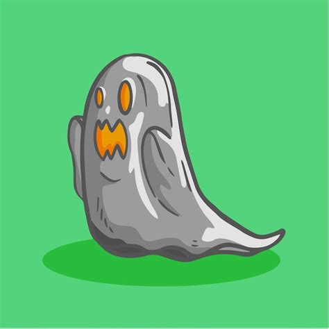 Premium Vector Hand Drawn Halloween Ghost Doodle