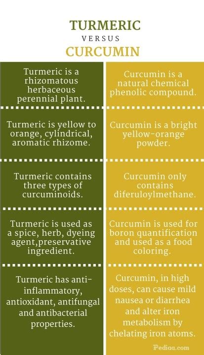 Difference Between Turmeric And Curcumin