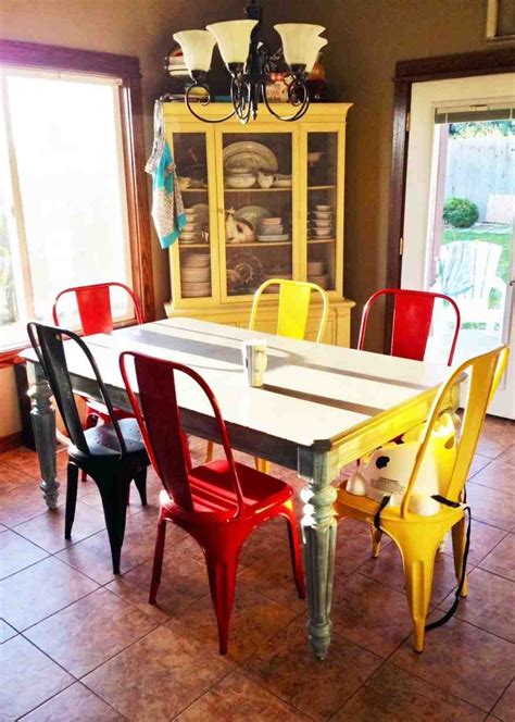 Painted Dining Chairs Home Furniture Design
