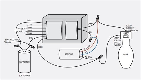 Mh lamp wiring diagram wiring diagram. 400W Metal Halide Ballast Kits M59 5-Tap