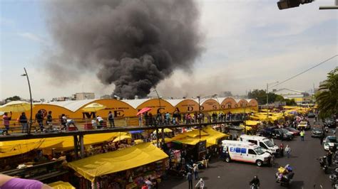 Se Incendia Mercado En CDMX Hay Saldo Blanco NotiDiario