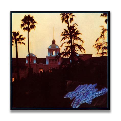 Eagles Hotel California Music Album Cover Canvas Poster Etsy