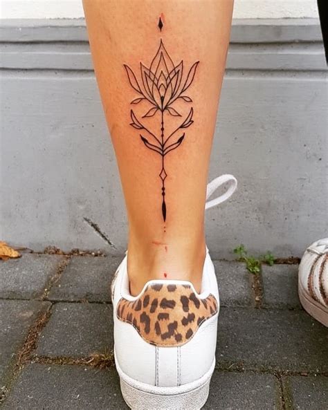 back of lower leg tattoos for females sanuwa tattoos symbols