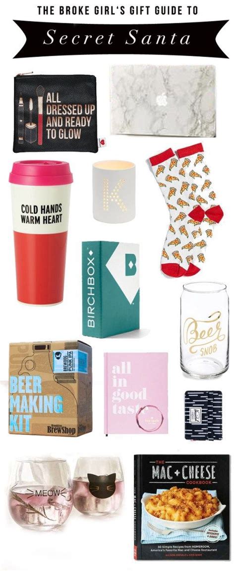 The first secret santa gift idea for men on this list is this insulated travel mug. A Broke Girl's Gift Guide: Secret Santa | Secret santa ...
