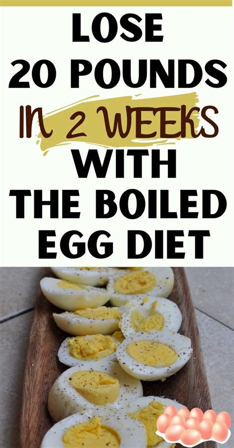 The Boiled Egg Diet How To Lose 20 Pounds In 2 Weeks Healthy Life