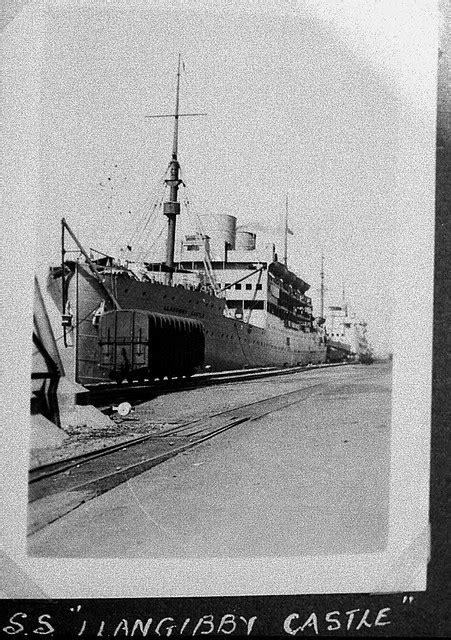 Episodes Of Wwii The Magnificent British Troopship Llangibby Castle At