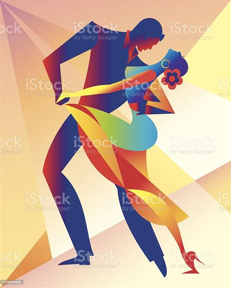 Salsa Dancers C Stock Illustration Download Image Now Istock