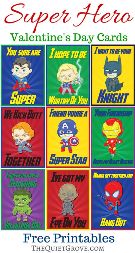 11 Amazing Diy Superhero Valentines Random Acts Of Crafts