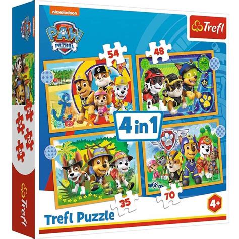 Rahmenpuzzle Paw Patrol 4in1 Puzzle Ab 4 Jahre Bunt Kaufen333de