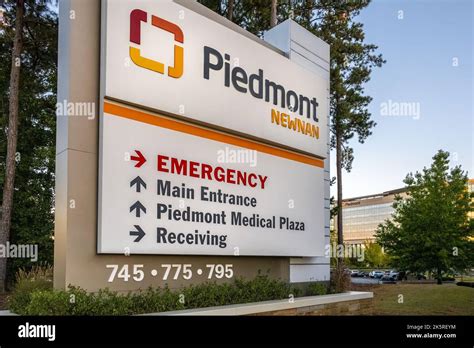 Piedmont hospital signage hi-res stock photography and images - Alamy