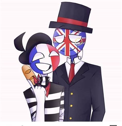 🇫🇷france X Britain 🇬🇧 Countryhumans Country Humans Human France