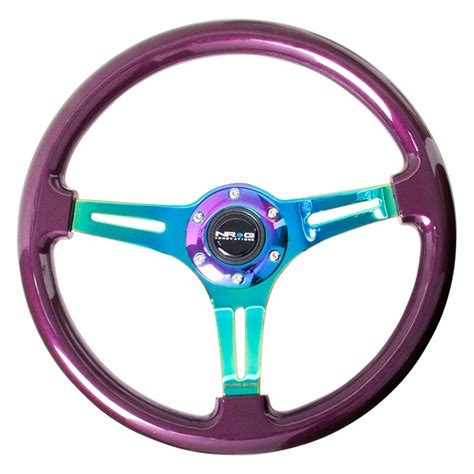 Nrg Innovations® St 015mc Pp 3 Spoke Classic Wood Grain Steering Wheel