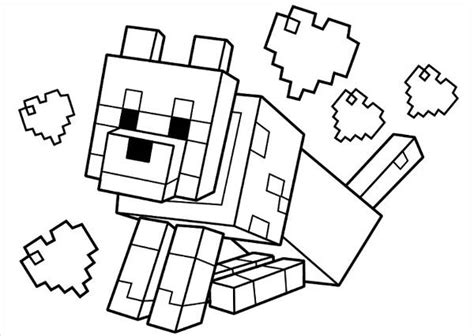 Free 10 Minecraft Coloring Pages In Ai