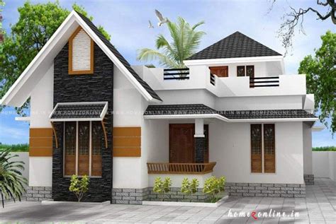 Low Budget House Design On Single Floor Low Budget House Small House