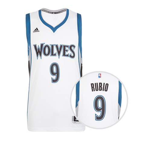More images for camiseta ricky rubio timberwolves » Adidas Camiseta Swingman Ricky Rubio Timberwolves (blanca)